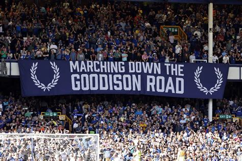 Everton football chants: Lyrics of Spirit of the Blues and more.